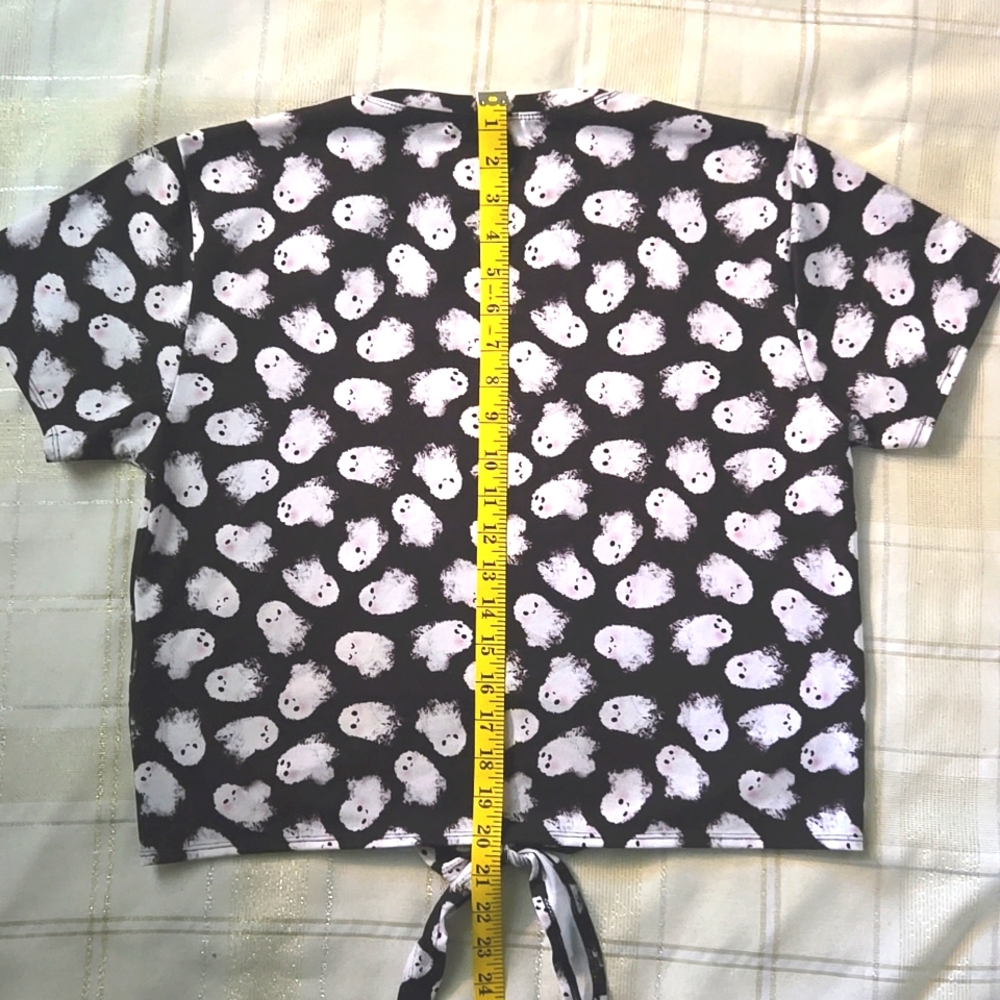 EUC Blackmilk Ghosties Crop Top - Picture 8 of 8